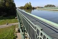 Wasserkreuz von Leine und Mittellandkanal in Seelze © Region Hannover, Fotograf: Thomas Langreder