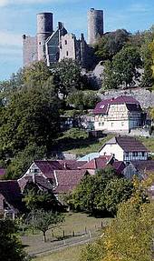 Burg Hanstein, Wahrzeichen des Eichsfeldes: Die Burgruine Hanstein gilt als eine der schönsten Ruinen in ganz Deutschland © HVE Eichsfeld Touristik e.V.